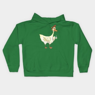 Drunk Duck Kids Hoodie